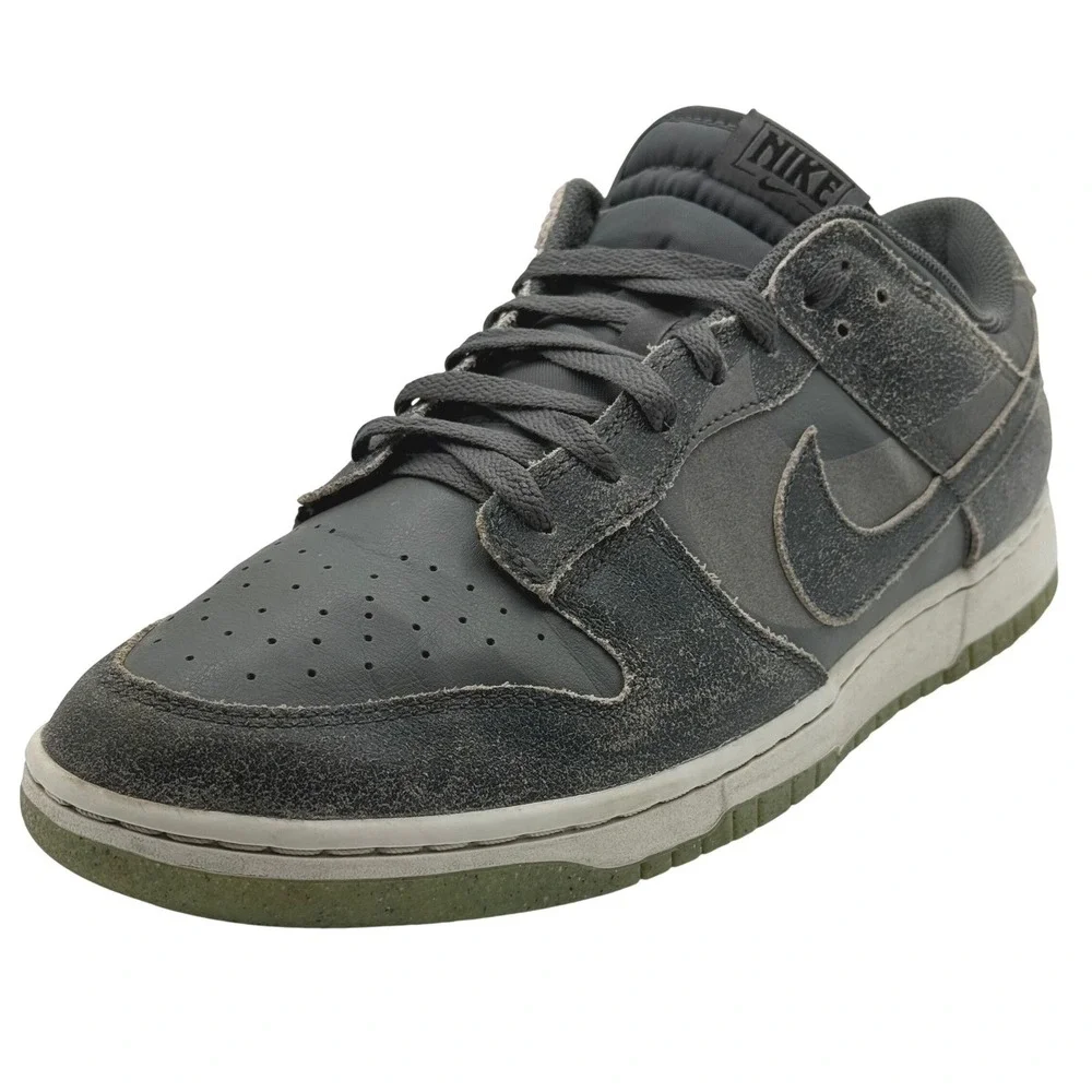 Nike Dunk Low Halloween‎ Iron Grey Men's Size 13 Grey Green DQ7681-001 Retro